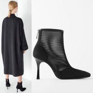 zara mesh boots